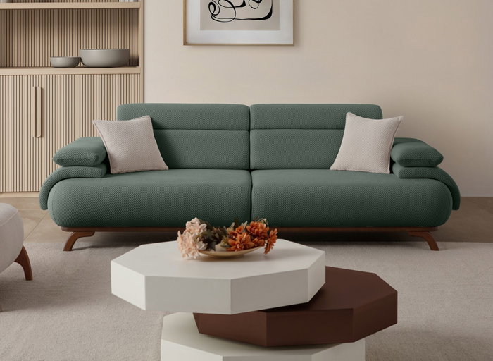 Atelier Del Sofa Bonjo Walnut Verde